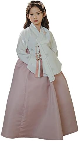 Ivory Indie Pink Dangui Girl Hanbok