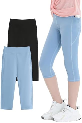 Happy Cherry Girls 34 Yoga Pants Capri Athletic