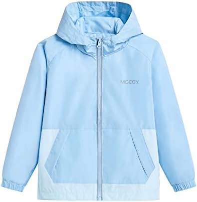 MGEOY Kids Waterproof Jacket with Hood