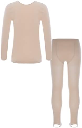 Kaerm Kids Girls Thermal Gymnastics Set