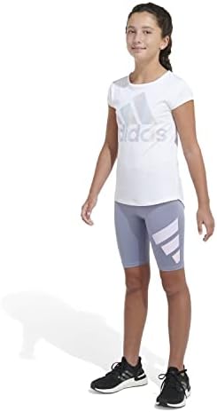 Adidas Girls Aeroready Graphic Bike Short