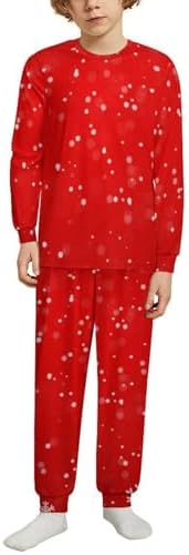 MEIKKO Christmas Gnomes Lights Thermal Underwear Set for Kids