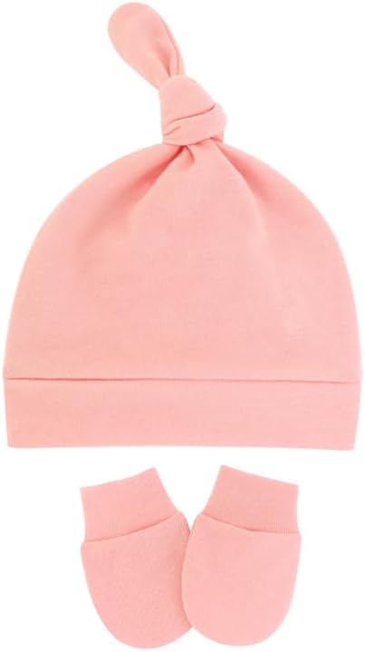 Adjustable Adjustable Knot Knitted Unisex Hat for Baby