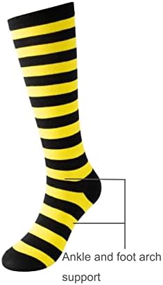 Cerebro StripeK CASUAL KNEE-HIGH SOCKS FOR GIRLS