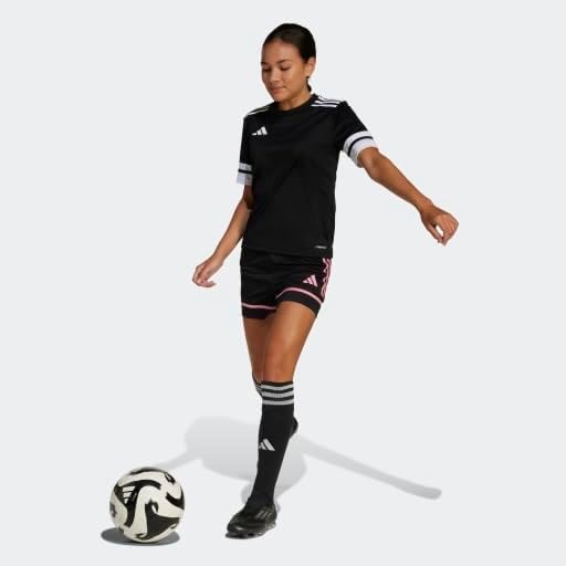 Adidas Girls Squadra 25 Mid Rise Shorts