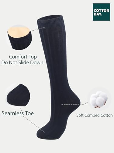 Perfect for Kids Ages 2-14 Unisex Knee High