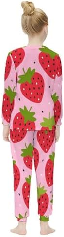MEIKKO Girls Thermal Pajama Set