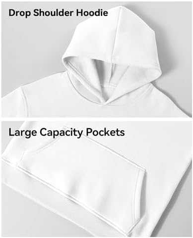 KEREDA Hoodies for Teen Girls Fleece Sweatshirt Kids Clothes 7-14 Years