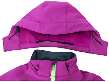 Thick Windbreaker Jacket Boys Girls Softshell
