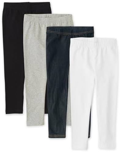The Childrens Place Girls Capri Leggings Multipack