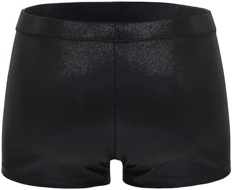 Aosva Sparkle Dance Gymnastics Active Shorts for Girls 2-14 Years