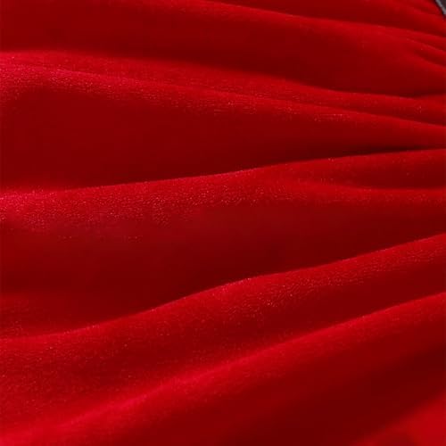 Double Layer Princess Dresses Fur Border Set for Boys Christmas