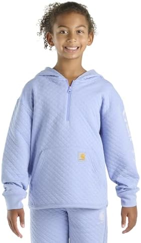 Carhartt Girls Fleece Half-Zip Hoodie