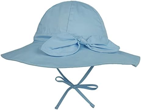 Adjustable Baby Girl Sun Hat for Beach Swim