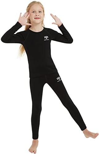 Adeptwool Girl Kids Thermal Set True Heat confidence undergarment