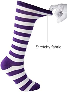 Cerebro StripeK CASUAL KNEE-HIGH SOCKS FOR GIRLS