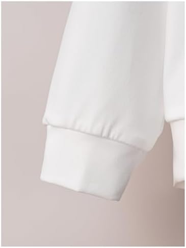 MakeMeChic Girls Bow Hoodie