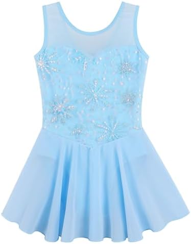 BAOHULU Girl Tutu Ballet Leotard 3-12 Years