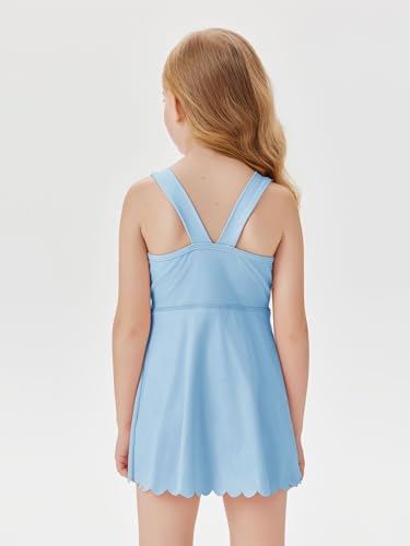 Batermoon Girls Athletic Tennis Dress and Shorts Comfortable Stylish