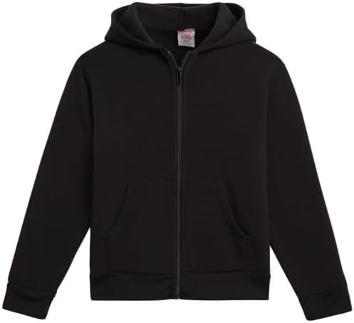 Real Love Girls Cozy Full Zip Fleece Hoodie