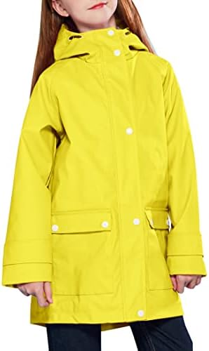 Moo Garden Girls Waterproof Rain Jacket