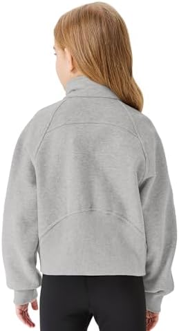 Meikulo Girls Zip Up Sweatshirt 7-14 Years