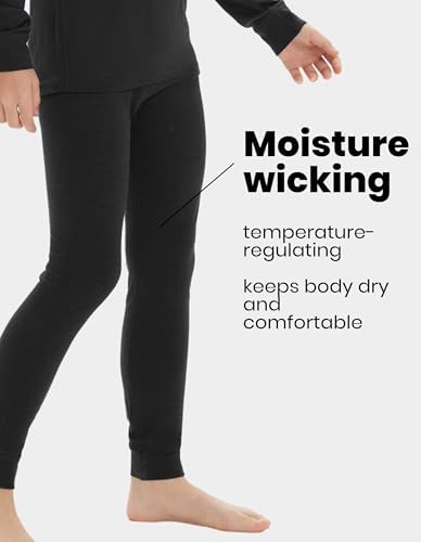Iguana Kids Merino Wool Thermal Base Layer Pants