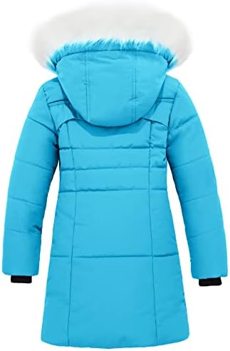 Warm Faux Fur Winter Coat for Girls