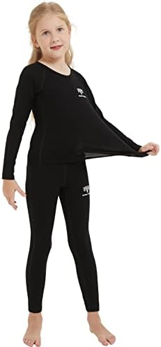 Adeptwool Girl Kids Thermal Set True Heat confidence undergarment