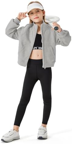 Meikulo Girls Zip Up Sweatshirt 7-14 Years