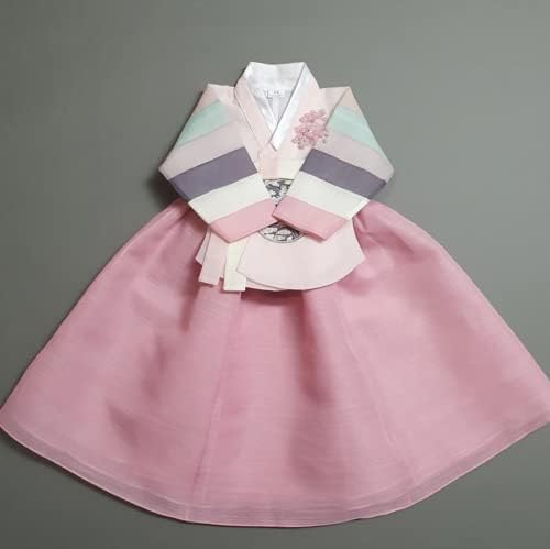 Korean Baby Girl Hanbok Set Traditional Dress for Special Occasions