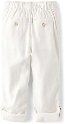 Gymboree Boys Toddler Drawstring Linen Pants Lightweight comfy for spring summer