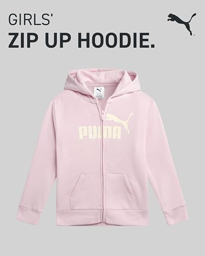 PUMA Girls Sporty Fleece Hoodie