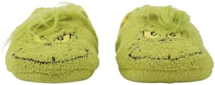 Dr Seuss Grinch Fuzzy Chenille Youth Slipper Socks Adventure