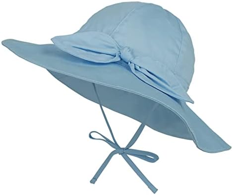 Adjustable Baby Girl Sun Hat for Beach Swim