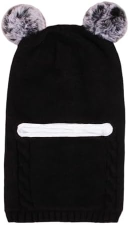 Perfect Winter Accessories for Baby Girls Cotton Earflap Hats Scarves