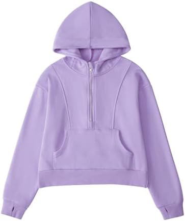 Adarl Girls Hybrid Half Zip