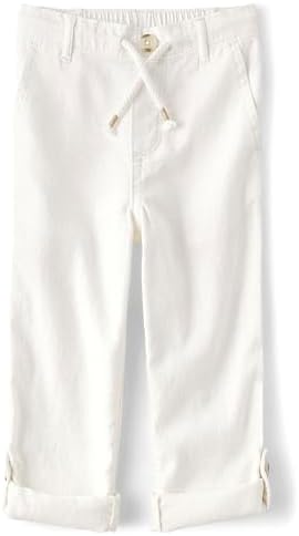 Gymboree Boys Toddler Drawstring Linen Pants Lightweight comfy for spring summer