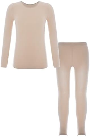 Kaerm Kids Girls Thermal Gymnastics Set