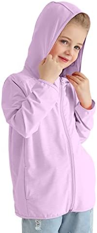 Kids Athletic Hoodie Dry Fit Sun Protection