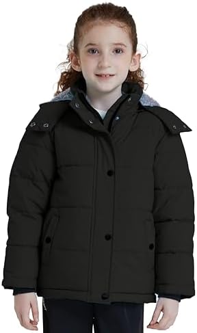 Winter Puffer Coat for Girls Warm Snug