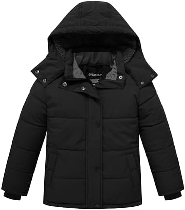 Winter Puffer Coat for Girls Warm Snug