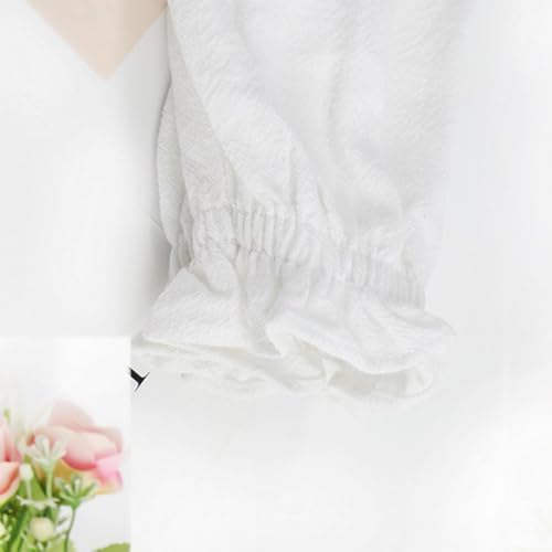 Adorable Toddler Girl Cotton Linen Dress with Ruffled Sleeves for Girls
