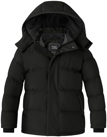 ZShow Girls Waterproof Puffer Winter Jacket