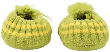 Dr Seuss Grinch Fuzzy Chenille Youth Slipper Socks Adventure