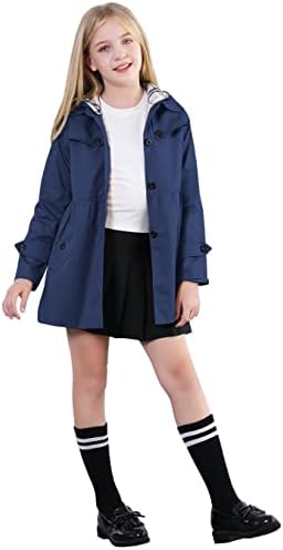 Stay Warm with Betusline trench coat for girls