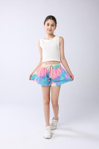 ZQAJUXG Flowy Spandex Shorts - Active Trendy and Supportive