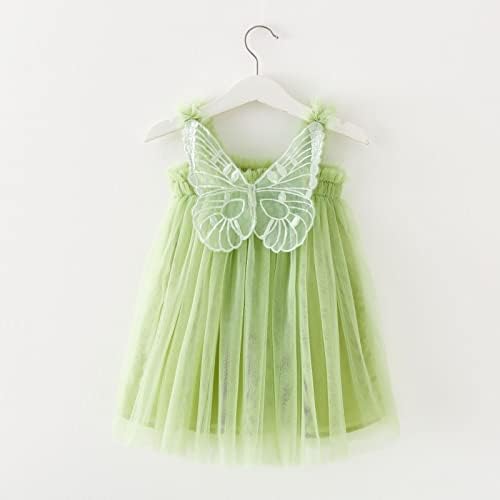 Wankang Butterfly Wings Princess Dress for Toddlers