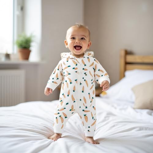 Easter Bunny Romper for Babies