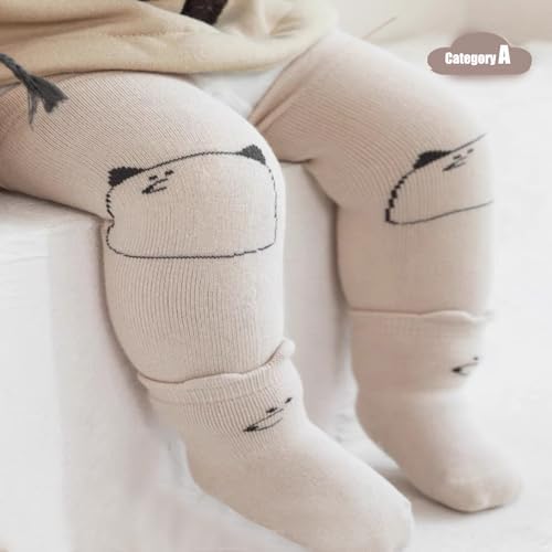 Thickened Baby Leg Warmer Grip Socks for 3-24 Months